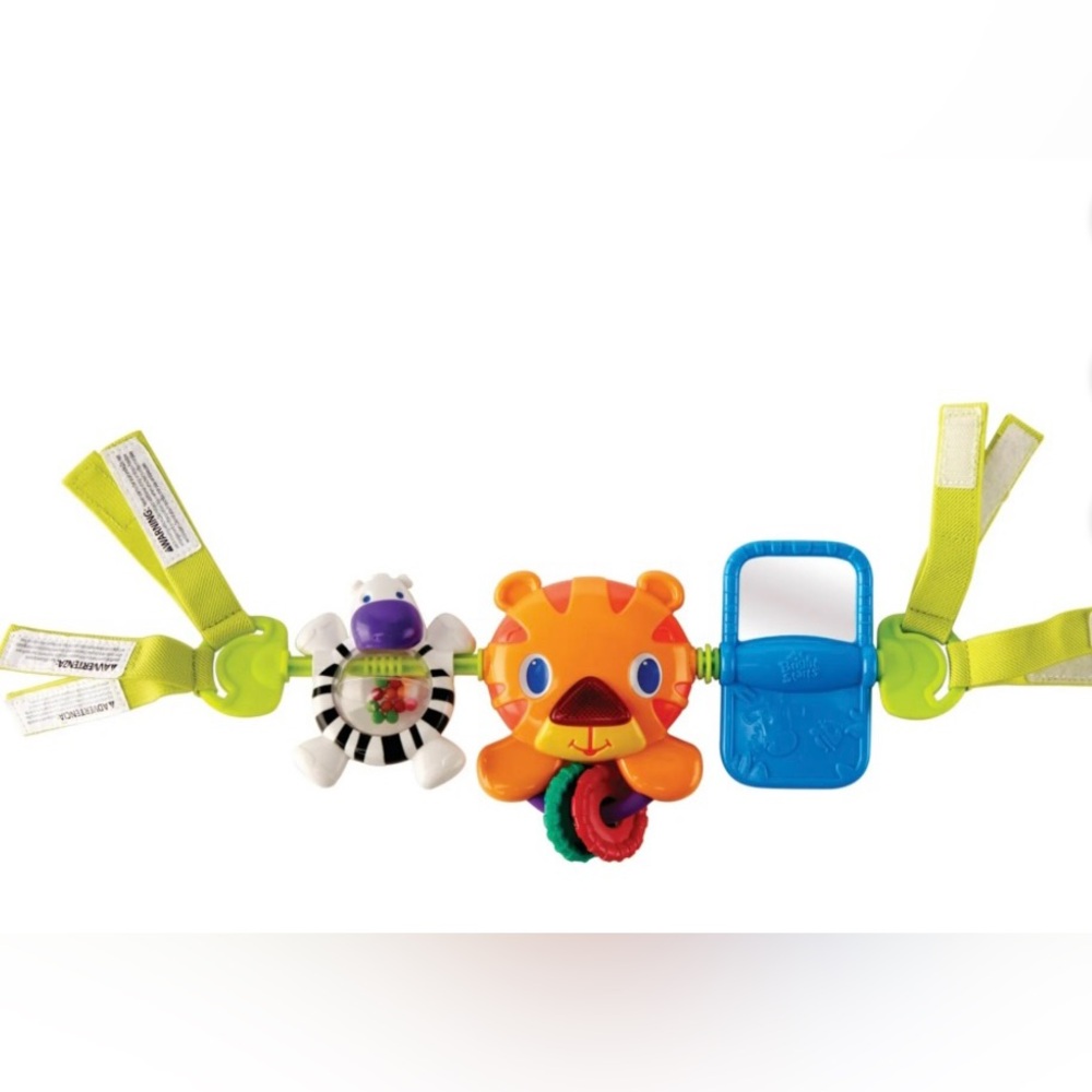 Bright Starts Baby Car Seat/Stroller Jungle Friends Activity Toy